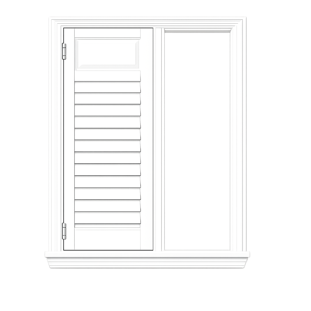 4 Frame 158 Image British Shutters