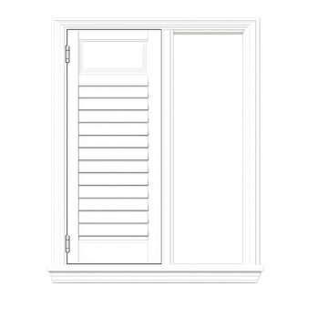 4 Frame 158 Image British Shutters